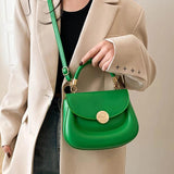 Women's PU Leather Crossbody Bag Chains Shoulder Bag
