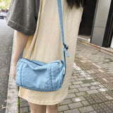 Stylish 90s Y2K Canvas Mini Crossbody Bag for Phone