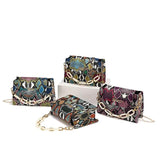 Serpentine Chain Crossbody Bag Small Handbag Top-handle Purse