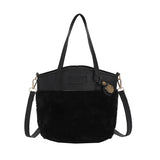 Fluffy Shoulder Bag Women Crossbody Fur Handbag