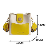 Classic Square Shoulder Bag Soft Leather Crossbody Bag Lady Messenger Handbag