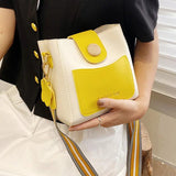 Classic Square Shoulder Bag Soft Leather Crossbody Bag Lady Messenger Handbag