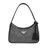 PU Leather Underarm Shoulder Bag for Women Lady Party Small Purses Handbag