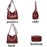 Chic PU Leather Women's Shoulder Bag
