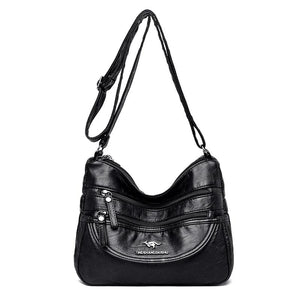 Chic PU Leather Women's Shoulder Bag