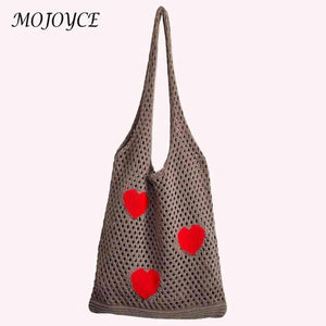 Mesh Net Beach Travel Handbag Large Capacity Eco-Friendly