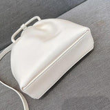 Ruched Shoulder Bag Small Crossbody for Women Travel Hand Bag