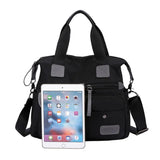 Nylon Shoulder Bag Waterproof Crossbody Large Capacity Tote Travel Messenger