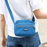 Waterproof Nylon Beach Handbag Zipper Crossbody Bag