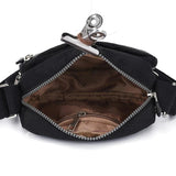Waterproof Nylon Beach Handbag Zipper Crossbody Bag