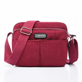 Waterproof Nylon Crossbody Bags For Women Handbags Tote Travel Beach Top-handle