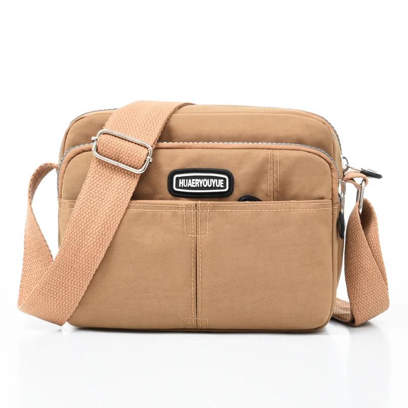 Waterproof Nylon Crossbody Bags For Women Handbags Tote Travel Beach Top-handle