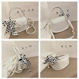 Small Bow Shoulder Bag Crossbody Top-handle Bag
