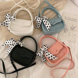 Small Bow Shoulder Bag Crossbody Top-handle Bag