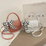 Small Bow Shoulder Bag Crossbody Top-handle Bag
