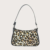Animal Prints Shoulder Bag Handbags PU Leather Ladies Underarm Bag