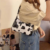 Animal Prints Shoulder Bag Handbags PU Leather Ladies Underarm Bag