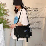 Vintage Casual Shoulder Bags for Women Large Capacity Crossbody Messenger Bag