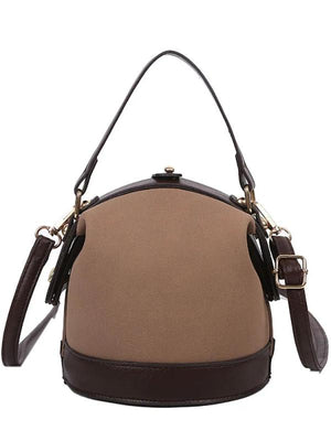 Top Handle Shoulder Crossbody Bag for Women PU Leather Small Handbag
