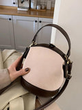 Top Handle Shoulder Crossbody Bag for Women PU Leather Small Handbag
