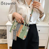 Mini Tote Bags Striped Crossbody Bags Ins Shoulder Bag