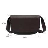 PU Leather Ladies Handbags Commuters Bag Solid Casual Versatile Adjustable Strap