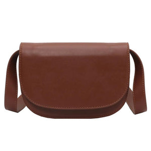PU Leather Ladies Handbags Commuters Bag Solid Casual Versatile Adjustable Strap