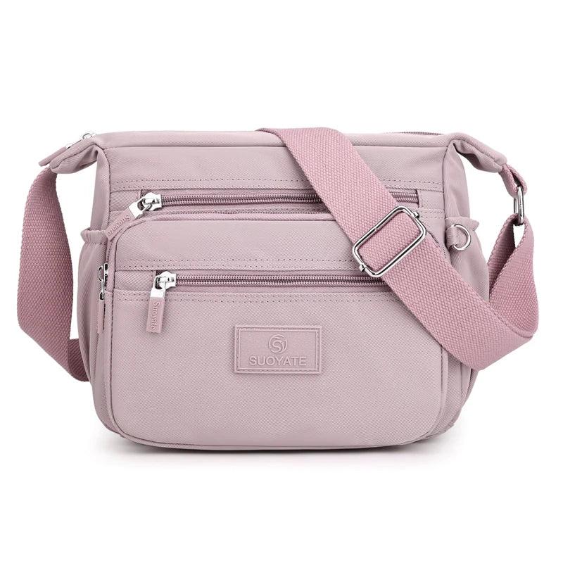 Nylon Shoulder Bag Women's Crossbody Purse