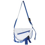 Acrylic Chain Crossbody Bag Patchwork Handbags Messenger