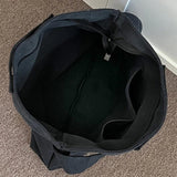 Canvas Underarm Bag Large Capacity Crossbody Bags Soft Casual Purse