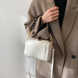 Small Box Bag Pu Leather Crossbody Bag Women's Handbags Lady Shoulder Bags