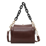 Small Box Bag Pu Leather Crossbody Bag Women's Handbags Lady Shoulder Bags