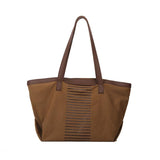 Women Canvas Handbags Tote Large Capacity Shoulder Bags Shopping And Travel Bags
