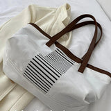 Women Canvas Handbags Tote Large Capacity Shoulder Bags Shopping And Travel Bags