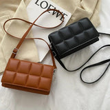 Stylish Weave PU Leather Crossbody Bag for Women