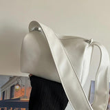 Women's Green Shoulder Bag Soft Pu Leather Messenger Handbag