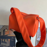 Women's Green Shoulder Bag Soft Pu Leather Messenger Handbag