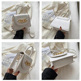 Chain Decoration Crossbody Bags For Women Small Handbags Shoulder Bag