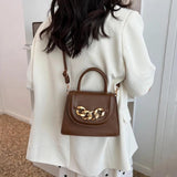 Chain Decoration Crossbody Bags For Women Small Handbags Shoulder Bag