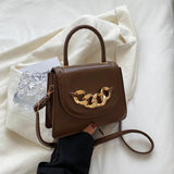 Chain Decoration Crossbody Bags For Women Small Handbags Shoulder Bag