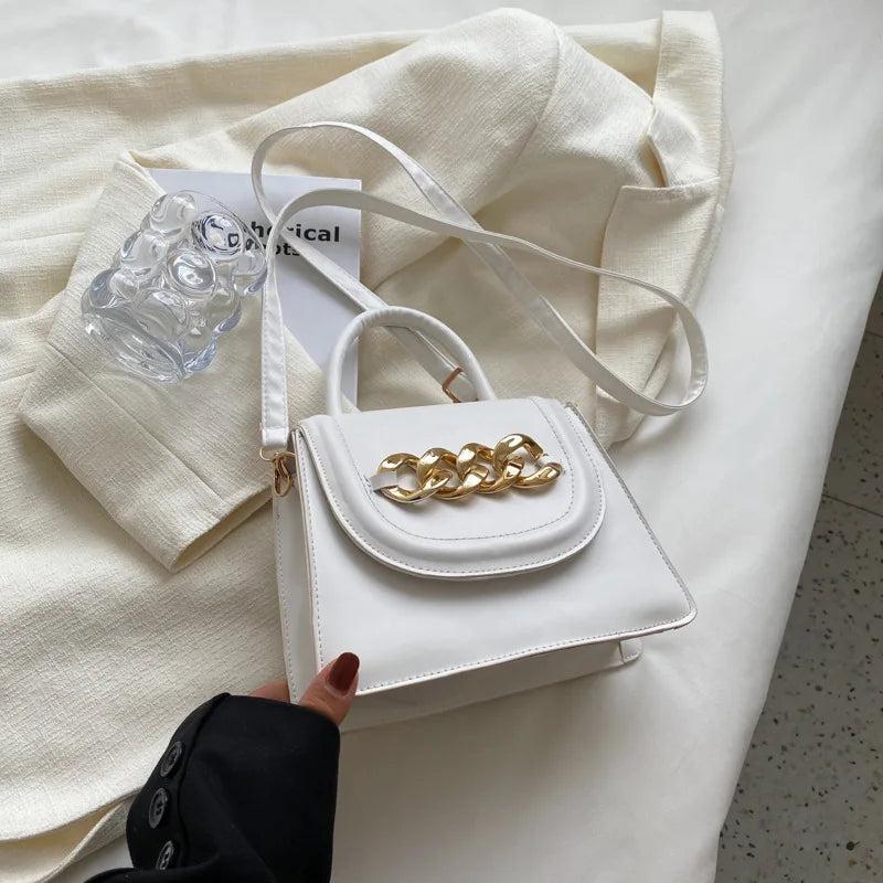 Chain Decoration Crossbody Bags For Women Small Handbags Shoulder Bag