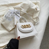 Chain Decoration Crossbody Bags For Women Small Handbags Shoulder Bag