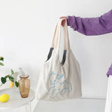 Soft Shopper Bags Lamb Wool Fabric Shoulder Bag Handbag Tote Large Capacity