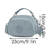Nylon Ladies Small Crossbody Bag Vintage Messenger Bag