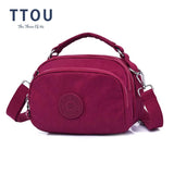 Nylon Ladies Small Crossbody Bag Vintage Messenger Bag