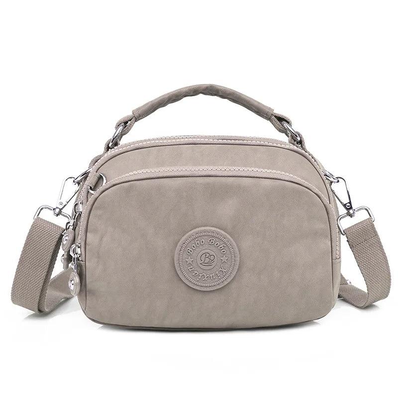 Nylon Ladies Small Crossbody Bag Vintage Messenger Bag
