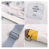 Canvas Shoulder Bag Women Casual Tote Soft Crossbody Bags