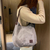 Canvas Shoulder Bag Women Multifunction Handbags And Purse