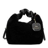 Winter Fluffy Handbags Purse Fur Crossbody Bag