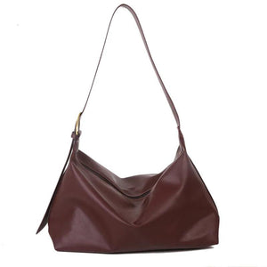 Casual Tote PU Leather Vintage Shoulder Bag for Women